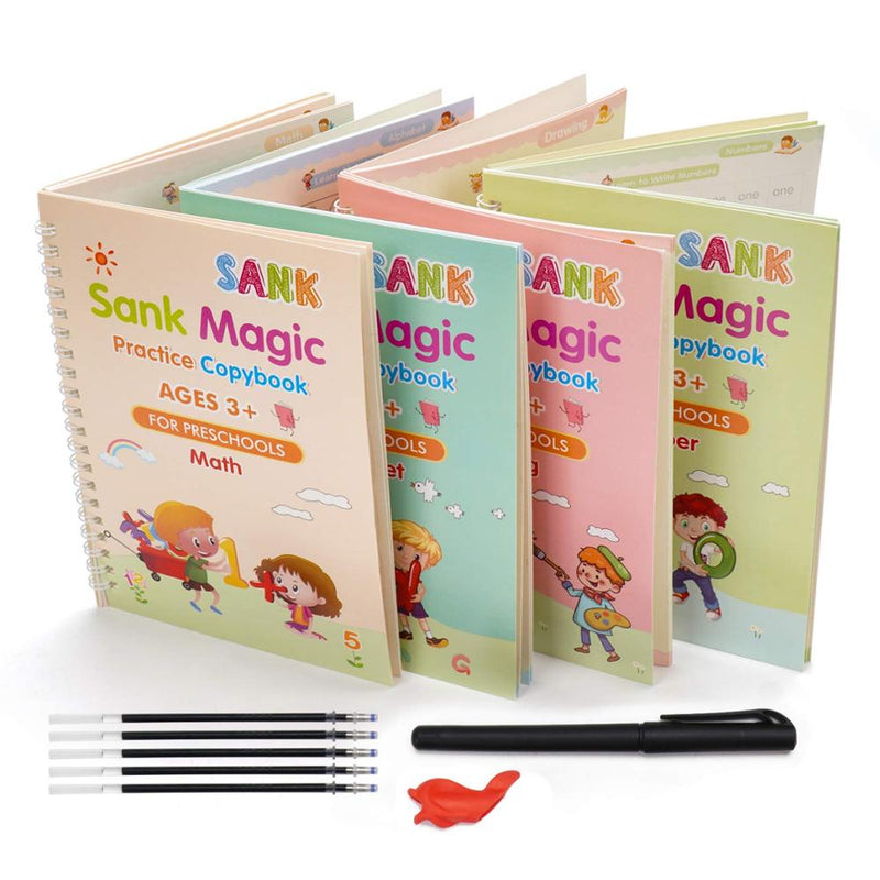 cadernos caligrafia, MagicBook
